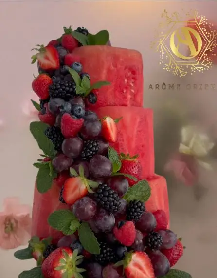 Tour de fruits prédécoupés