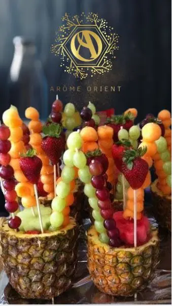 Brochettes de fruits
