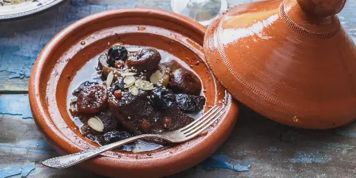 Tajine agneau aux pruneaux