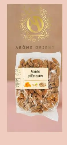  Amandes grillés sachet 200g