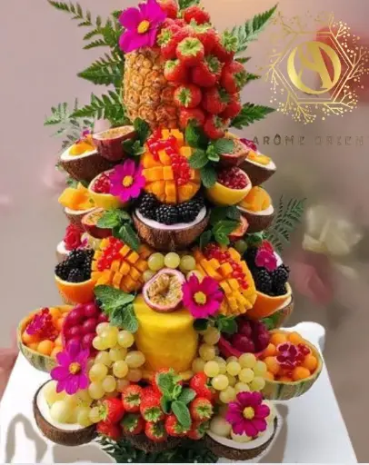 Plateau de fruits prédécoupés